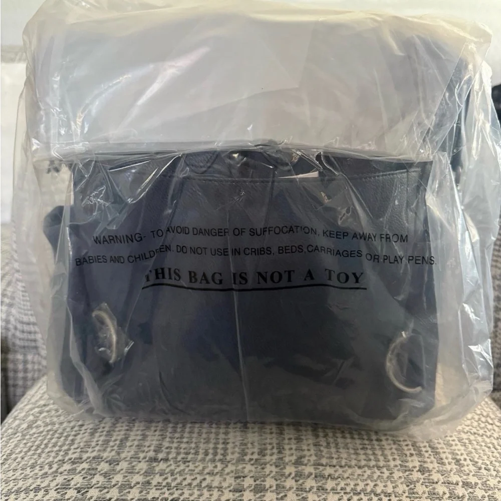 Twelvelittle Peek A Boo Hobo Backpack Diaper Bag- Navy